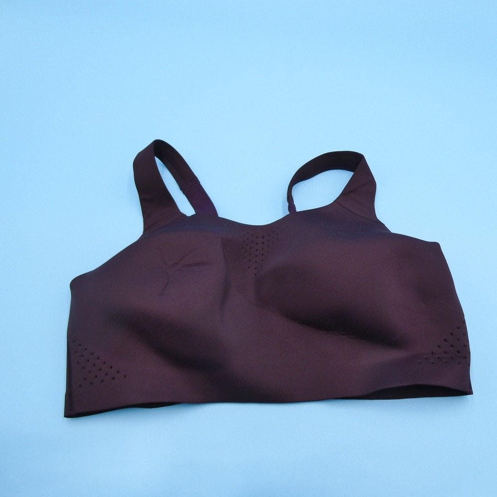 Victoria's Secret Sports Bra‎ Womens 38D High Impact Plum Perforated Polyester